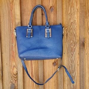 Large Blue Charming Charlie bag Like NEW